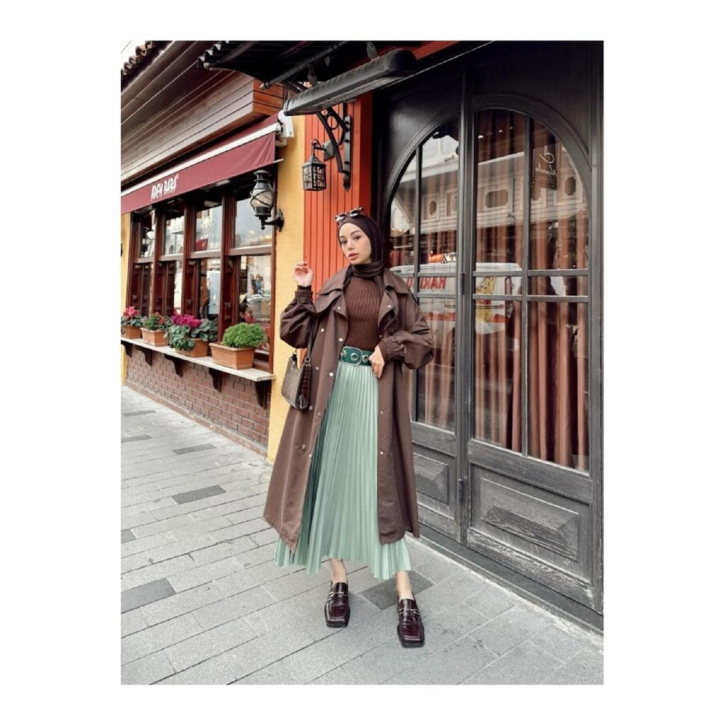 Плиссированная юбка в хиджабе