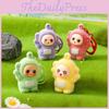 Teletubbies Tinky Winky Dipsy Cartoon Character Pile Coating Pendant Keychain