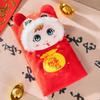 Snake Cute Mascot Plush Toys Red Envelope Hanging Zodiac Massage Gifts Stick