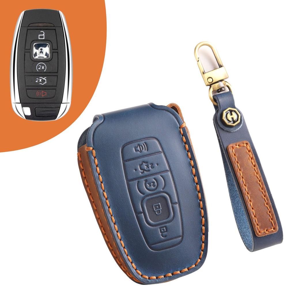 Чехол для ключа автомобиля Lincoln для моделей Adventurer, Navigator, Pilot, Continental и MKZ