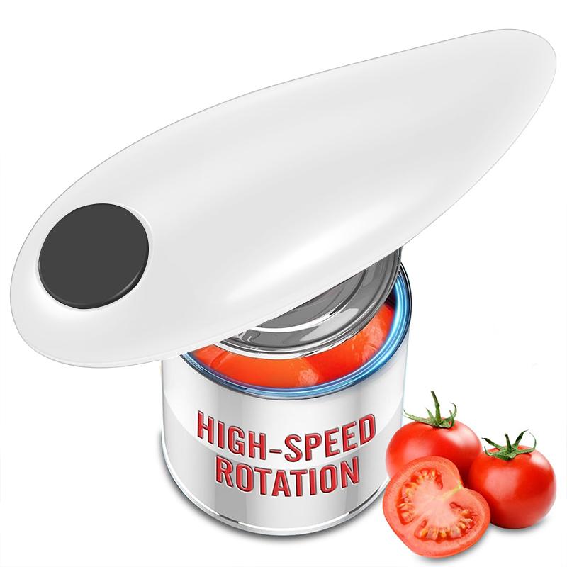 Электрический консервный нож, Автоматический консервный нож в одно касание, Ручной консервный нож и Кухонный гаджет для гладкого края, Консервные ножи