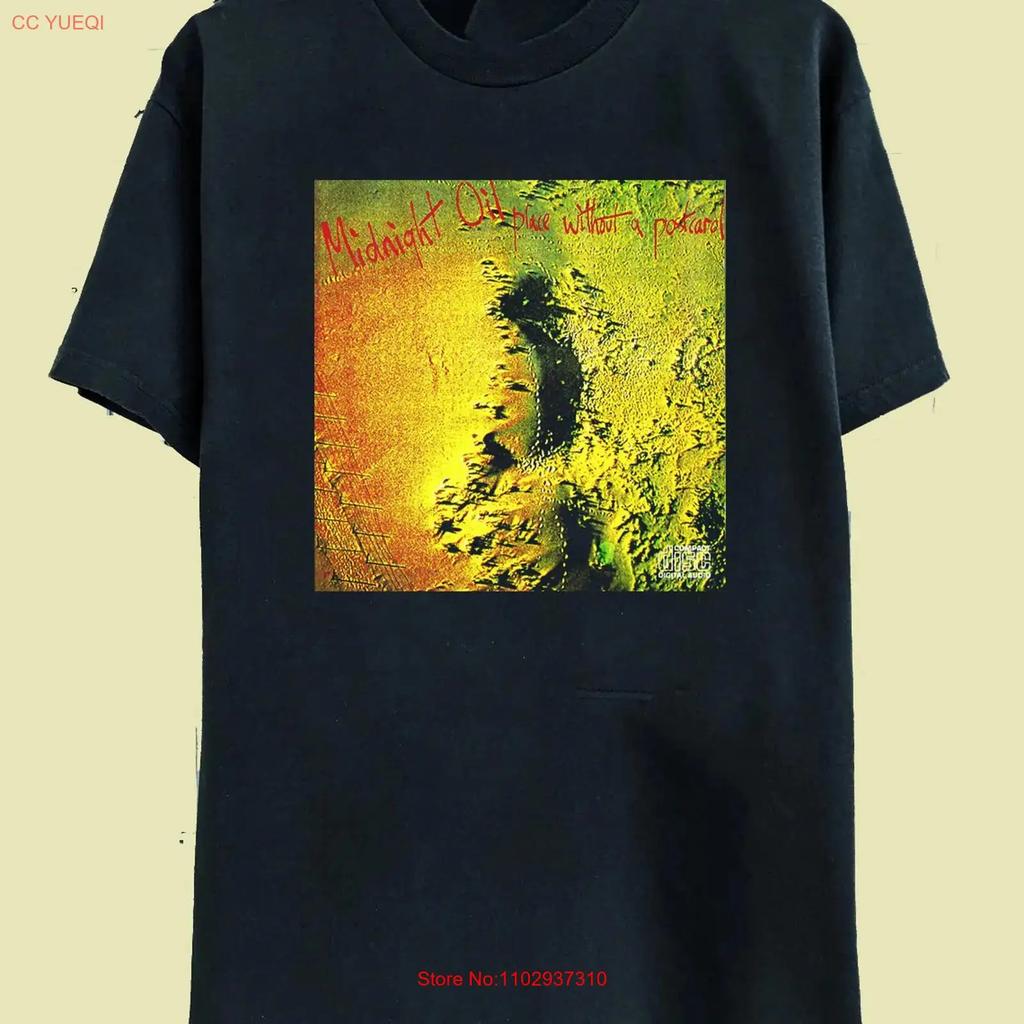 Midnight Oil Place Without A Postcard T Shirt Full Size S 5xl Vintage Casual Stylish Breathable Streetwear Soft Fashion