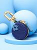 Multi-piece set - Mini cute blueberry fruit pendant coin purse keychain charm fashion PU leather charm small bag gift for women