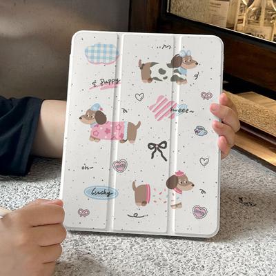 Защитный чехол для планшета для iPad Pro 12.9/iPad Air 13 2024/iPad Air 13 2025/iPad Mini 6 7/iPad 9.7/iPad Pro 13 11/iPad 11 10.9/iPad 10.2 с лотком для стилуса