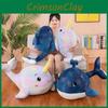 Bodied Marine Soft Animal Whale Plush Toy Cartoon Children Holiday Doll Gift