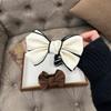1 шт. корейский двусторонний бант, ощущение высокого класса, для пучка, большая заколка для волос, новая милая заколка для волос, аксессуар-ободок