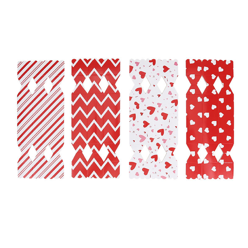 4Pcs/Pack Pull Box Christmas Candy Shape Holder Box for Cash Set Of Merry Christmas Box Cash Pull Boxes for Home Decor