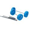 30mm/35mm Toy Car Model Plastic Wheels & Axles – Four-Wheel Drive Parts