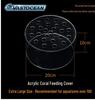 VASTOCEAN Acrylic Coral Feeding and Breeding Protection Disc for Firecracker Brain Coral, Anti-Stealing Food Cover