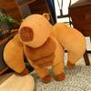 Capybara Muscle Plush Toy Animal Pillow Stuffed Birthdays Gifts Room Decoration