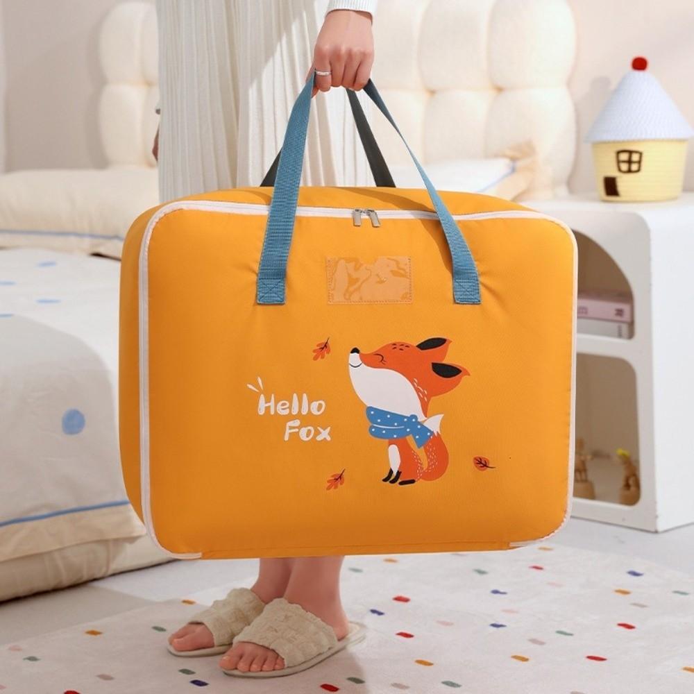 Large Capacity Quilt Storage Bag Dustproof Zipper Duffel Bag Handheld Storage Bag  Women Men