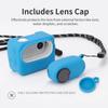 Flexible Silicone Protective Case For 360 GO3 Action Camera Includes Lens Cap And Slip proof Lanyard Full Set For Outdoor