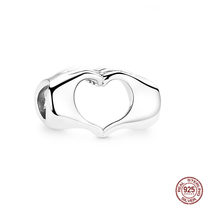 Подходят оригинальные браслеты, подвески, ювелирные изделия, новые S925 стерлингового серебра, сверкающие бусины камеры, семейное дерево, воздушный шар, щенок, кошка, кулон