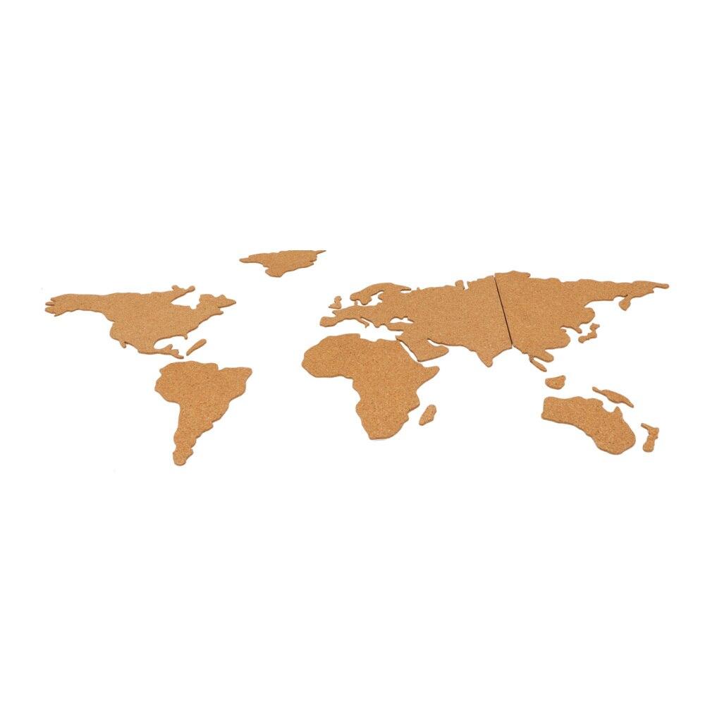 1 комплект пробковой доски, карта мира, доска объявлений, самоклеящаяся пробковая доска