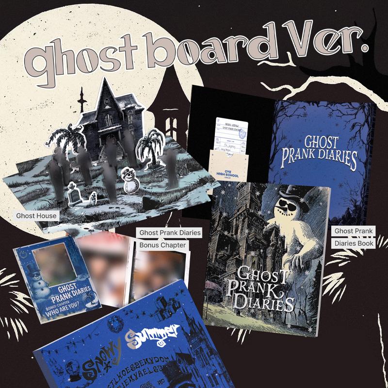 CLOSE YOUR EYES 2-й мини-альбом [Снежное лето] (Версия Ghost Board)