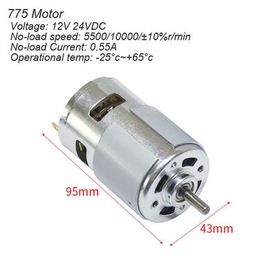 775 DC мотор миниатюрный ручной сверлильный патрон стержень 12V 12000RPM токарный пресс монтажный кронштейн для фрезерно-режущего сверлильного станка