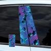 Самодельная Декорация Автомобиля Водонепроницаемая Наклейка на Автомобиль Простота Установки Высококачественный Водонепроницаемый Материал Самодельная Наклейка Для Дверей Автомобиля
