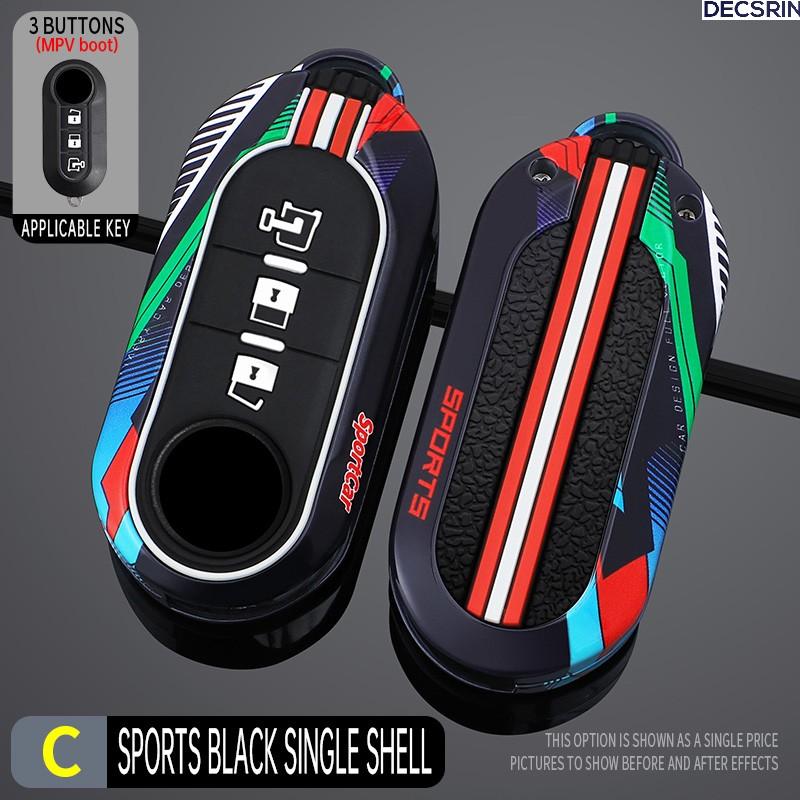 Чехол-раскладушка для автомобильного пульта из цинкового сплава для Fiat Ducato 500 500L Panda Grande Punto Lancia Musa Автоаксессуары