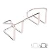 5 Pcs Desk Business Card Holder Large Capacity Iron Name Card Display Stand for Office