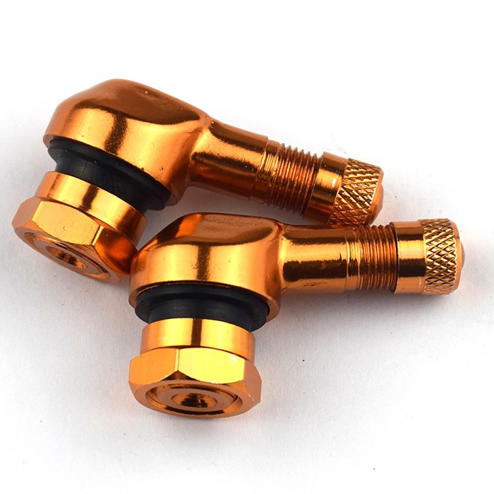 90° Motorcycle Valve Stems Aluminum Alloy Motorcycle Wheel Tire For Rim Wheel Parts