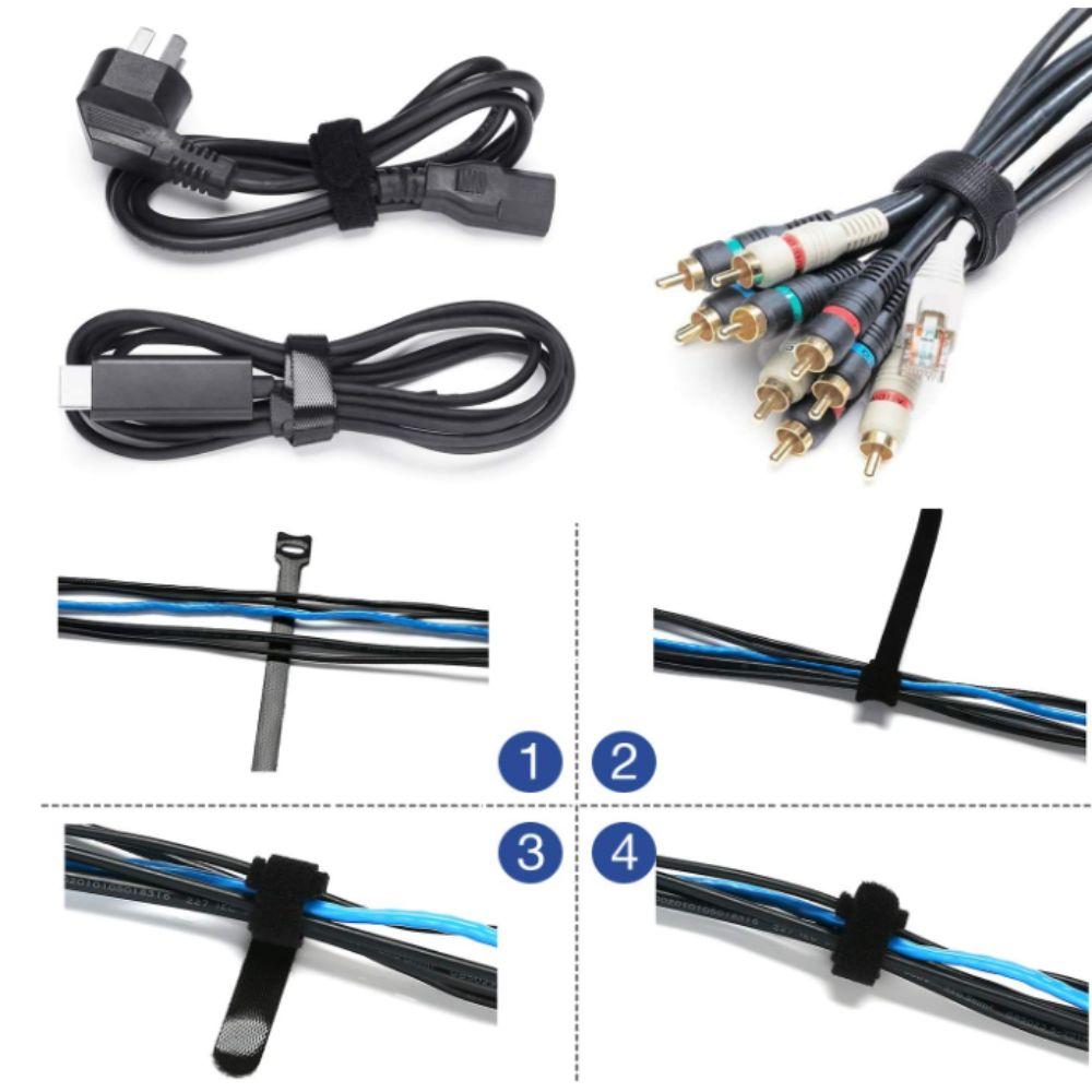Data Cable Cable Management Sleeve Neoprene Network Cable Organizer  Computer Setup