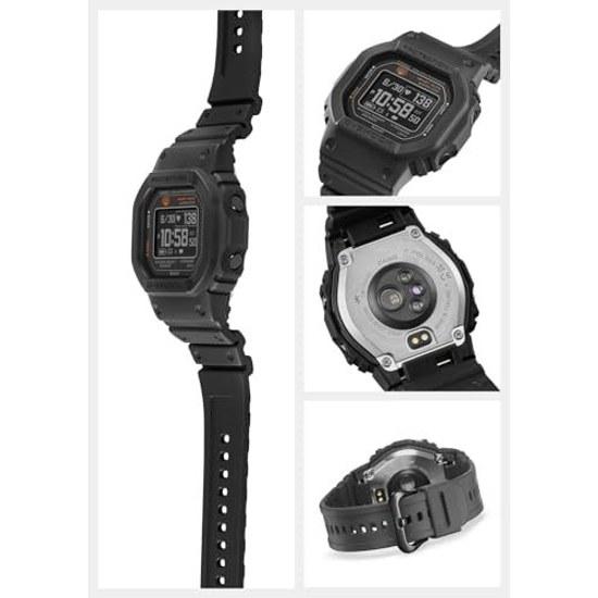 Casio wristwatch G-Shock G-Squad heart rate monitor Bluetooth equipped DW-H5600-1JR mens black