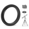 1PCS M48mm‑M54mm Adapter Ring Aluminium Alloy Black Astronomical Telescope Accessory