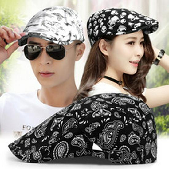 Breathable Handmade Straw Octagonal Newsboy Cap - Summer Seagrass Sun Hat