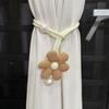 Elegant Curtain Tieback Adjustable Petal Curtain Buckle Sweet Petal Curtain Straps  Bedroom