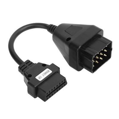 Профессиональный адаптер OBD2 12-контактный на 16-контактный автомобильный диагностический удлинительный кабель