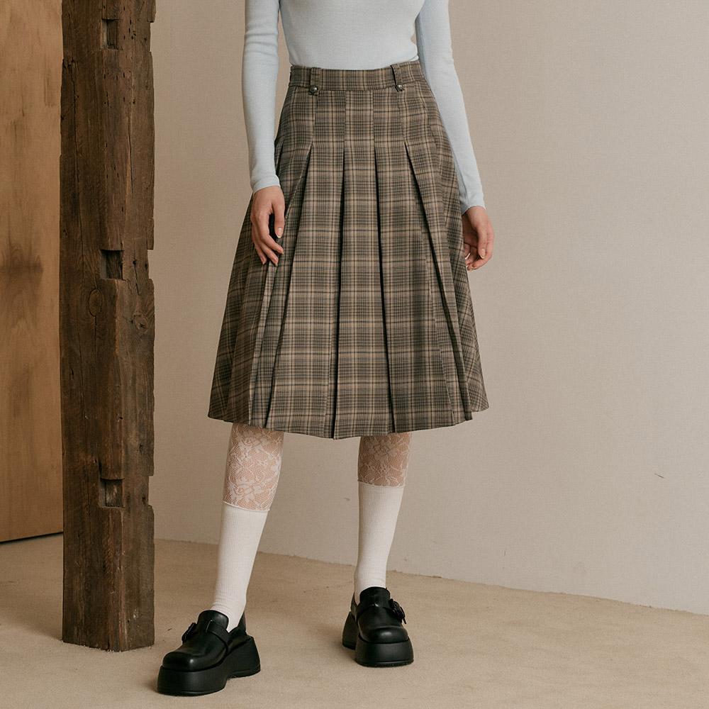 Wednesday Delight Wd_Intellectual Plaid Set_Skirt