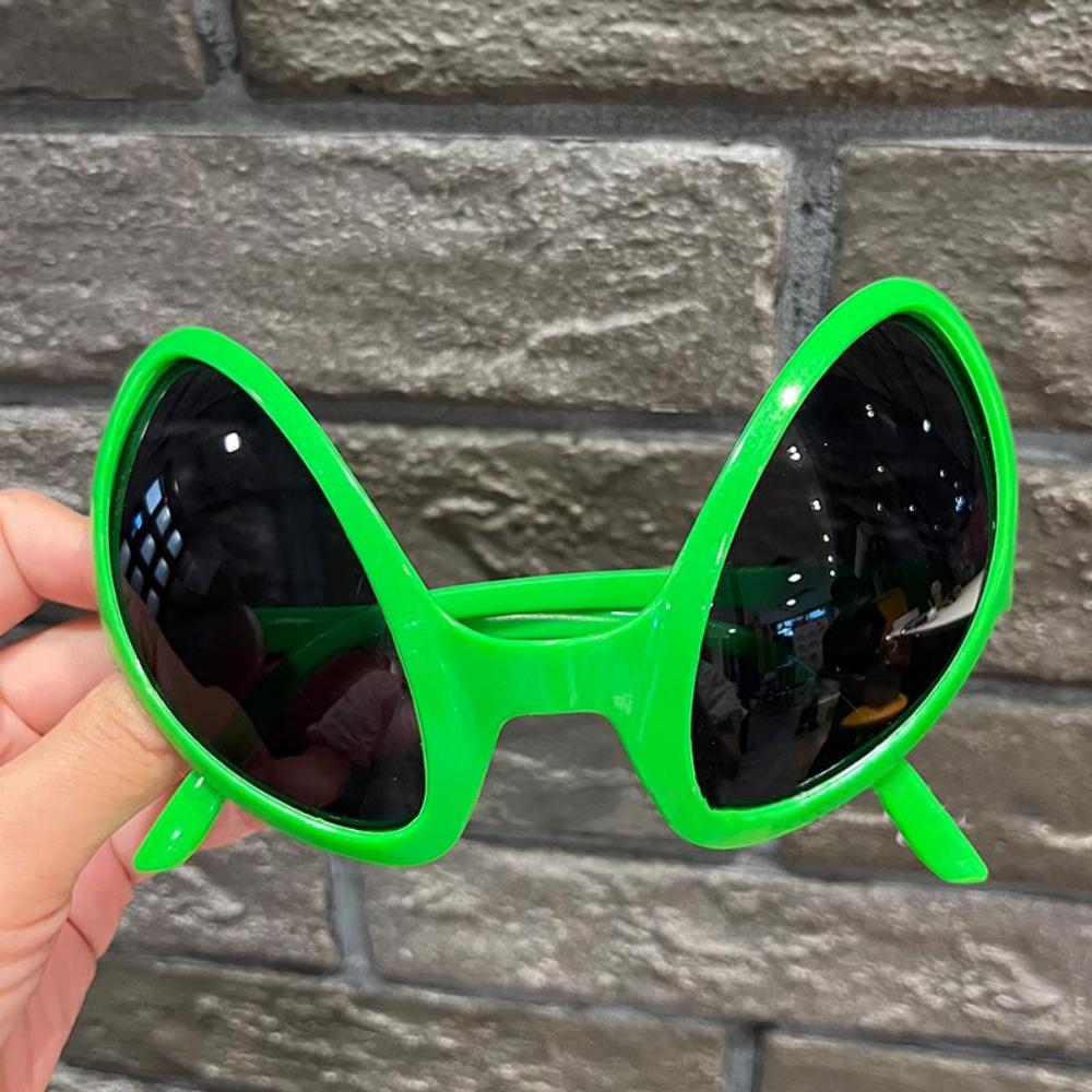 Забавные инопланетные очки Женские Мужские Праздничные Солнцезащитные очки День рождения Хэллоуин Взрослые Дети Праздничные принадлежности Альтернативные формы Очки