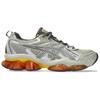 Asics GEL Quantum Kinetic Износостойкие Низкие Беговые Кроссовки Унисекс Серебристо-Серые Кроссовки 1203A270-026