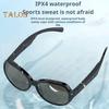 2-in-1 Bluetooth-compatible Sunglasses Headphones IPX4 Waterproof Ultralight Polarized Lens UV Protection Sports Smart Glasses Earphone