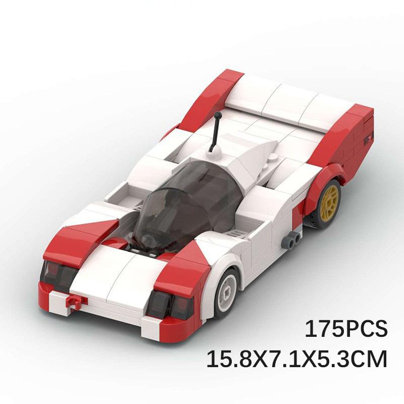 Building Block Is Compatible With Porsche 956-Le Mans 19.83 Million, Creative Building Block Assembly Gift