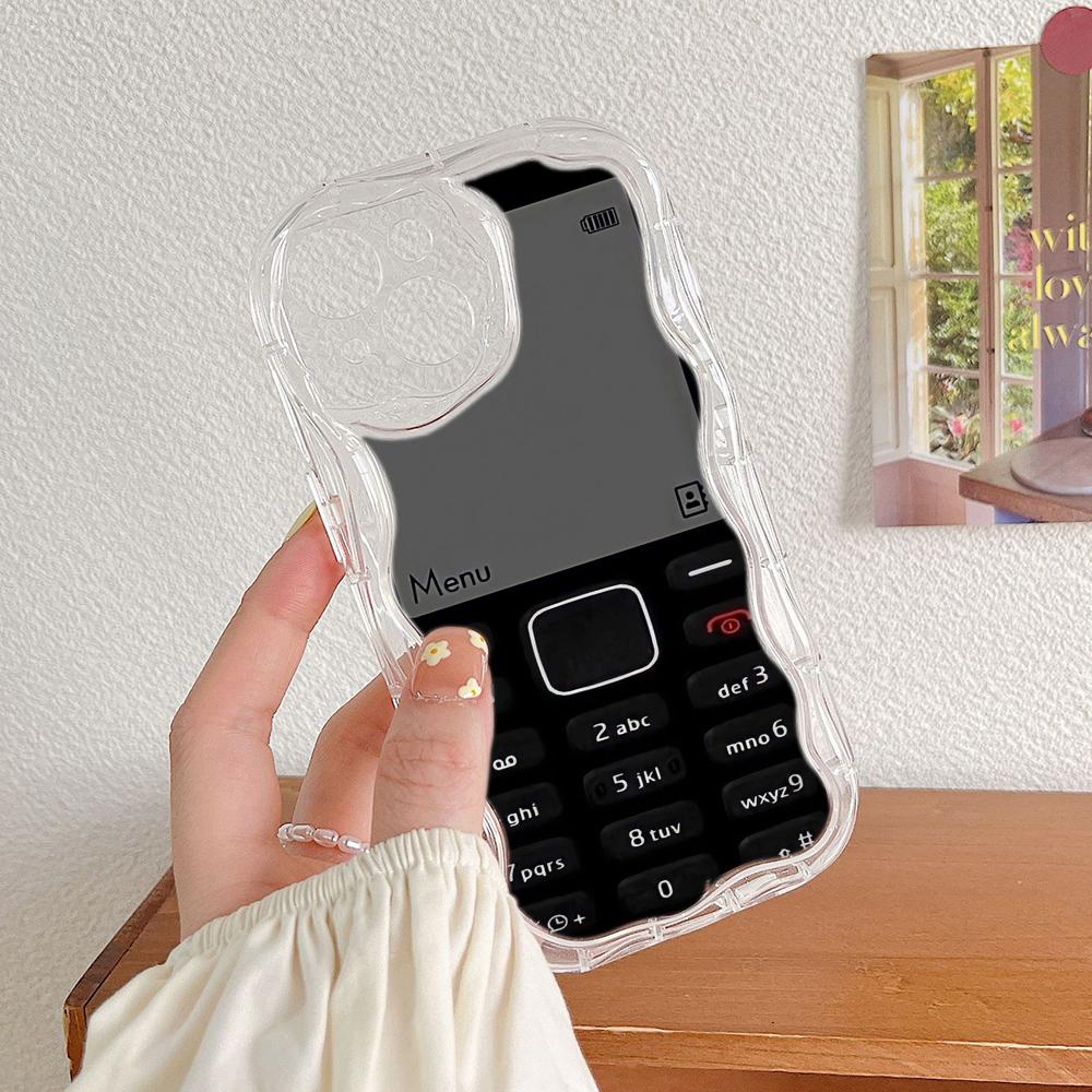 Ae95 Ретро дизайн телефона Художественные защитные чехлы для телефонов для Samsung S23 S24 Ultra A55 A14 A25 A13 Infinix Hot 40 Pro Tecno Spark 20C Wave Задняя крышка из ТПУ