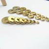 Solid Brass Primary Color Spacer Beads - DIY Necklace Accessories