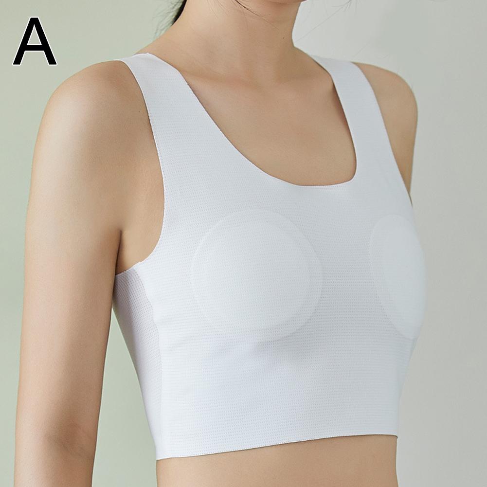 New High-end Flat Breast Binder Corset Tomboy Underwear Shaper Summer Vest Seamless Top Shaper A5X8