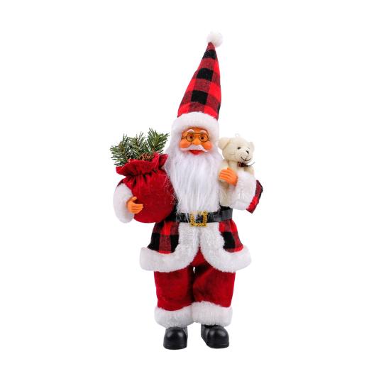 Рождественские украшения в виде куклы Санта-Клауса, милая реалистичная фигурка Санта-Клауса, праздничное украшение для дома, кухни, отеля