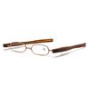 Folding Reading Glasses 360 Degree Rotation Portable Ultra-Light Reading Glasses Middle Old Reading Mirror