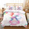 Mermaid Bedding 3D Girl Princess Room Duvet Cover Pillowcase 2/3pcs Single/double Bed Full-size Home Textile Girl Woman Gift