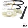 BWR544 Power Window Regulator Repair Set Front Left Door for Skoda Octavia MK1 1U 1U2 1U5 2001-2010 4/5 Door Facelift 1U0837461B