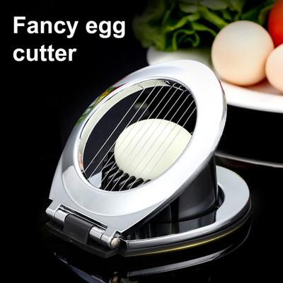 Удобная ручка для резки вареных яиц Легко чистить Практичный прочный долговечный нож для нарезки