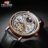 Watch Men's Mechanical Watch High-grade Fashion Leather Belt Hollow Automatic Watch