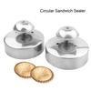 Halloween Round Sandwich Cutter and Sealer Mini Pie Moulds Dough Press Mold