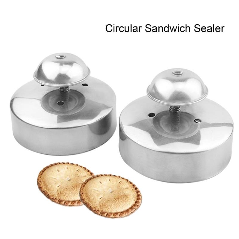 Halloween Round Sandwich Cutter and Sealer Mini Pie Moulds Dough Press Mold