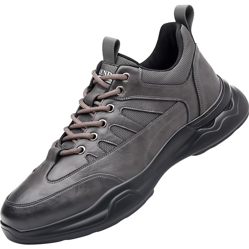 FashionFashionable Новые износостойкие нескользящие туфли-оксфорды для мужчин, спортивная обувь для активного отдыха, мужская рабочая обувь на шнуровке, бесплатная доставка