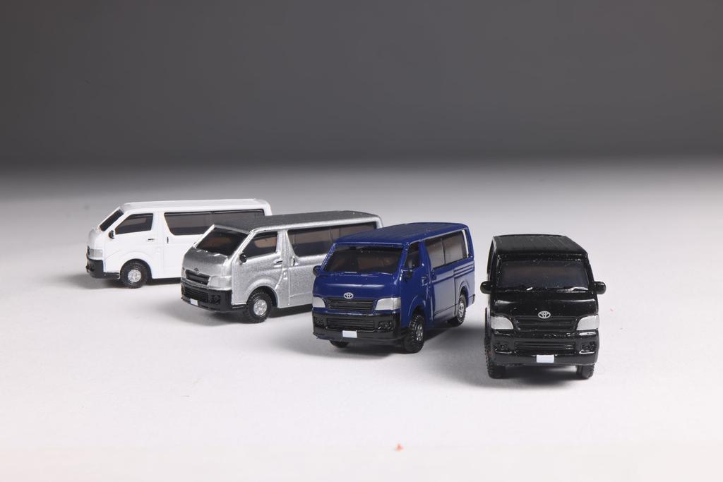 KATO N Gauge Toyota Hiace Long 4 Units Railway Model Supplies 23-650