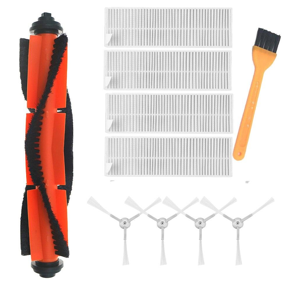 Mi Robot основной ролик, боковая щетка Hepa, воздушный фильтр, ткань для швабры для Xiaomi Mijia G1 MJSTG1, запасные части для пылесоса