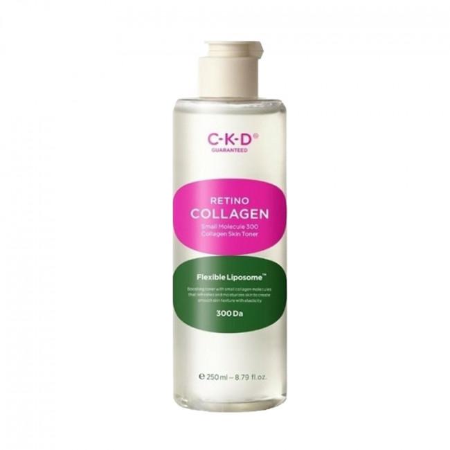 CKD Retino Collagen Small Molecule 300 Collagen Skin Toner 250ml, Moisturising, Kbeauty, Korean Cosmetics, Sample